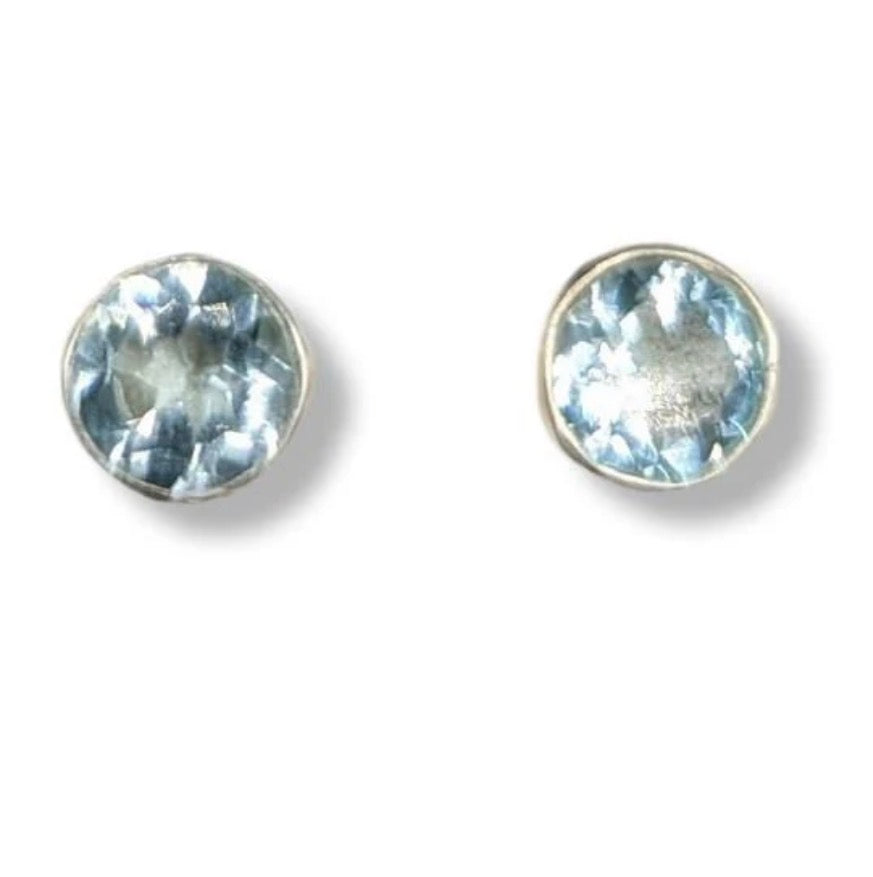 Blue Topaz Earrings