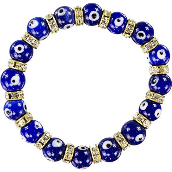 EVIL EYE PROTECTION BRACELET - COBALT BLUE