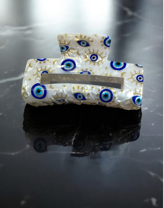 Evil Eye Protection - HAIR CLIP (CLAW)
