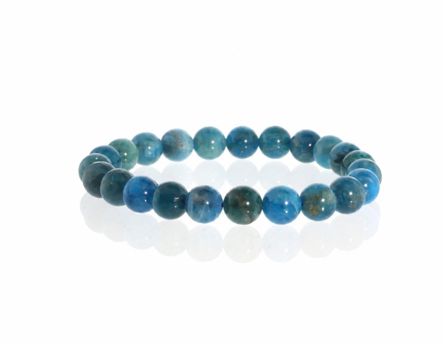 BLUE APATITE BRACELET